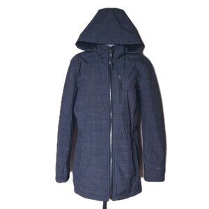 FREE COUNTRY  Lined  Softshell Jacket Size Large Removable Hood